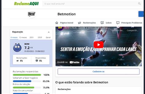 betmotion brasil,betmotion reclame aqui